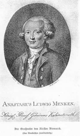 Anastasius Ludwig Menken, Königl. Preuß. Geheimer Kabinettsrat.