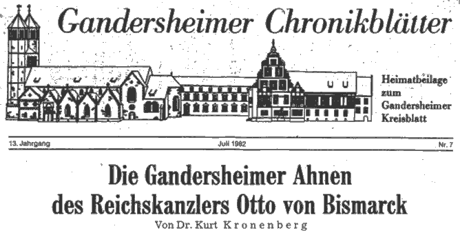 Gandersheimer Chronikblätter